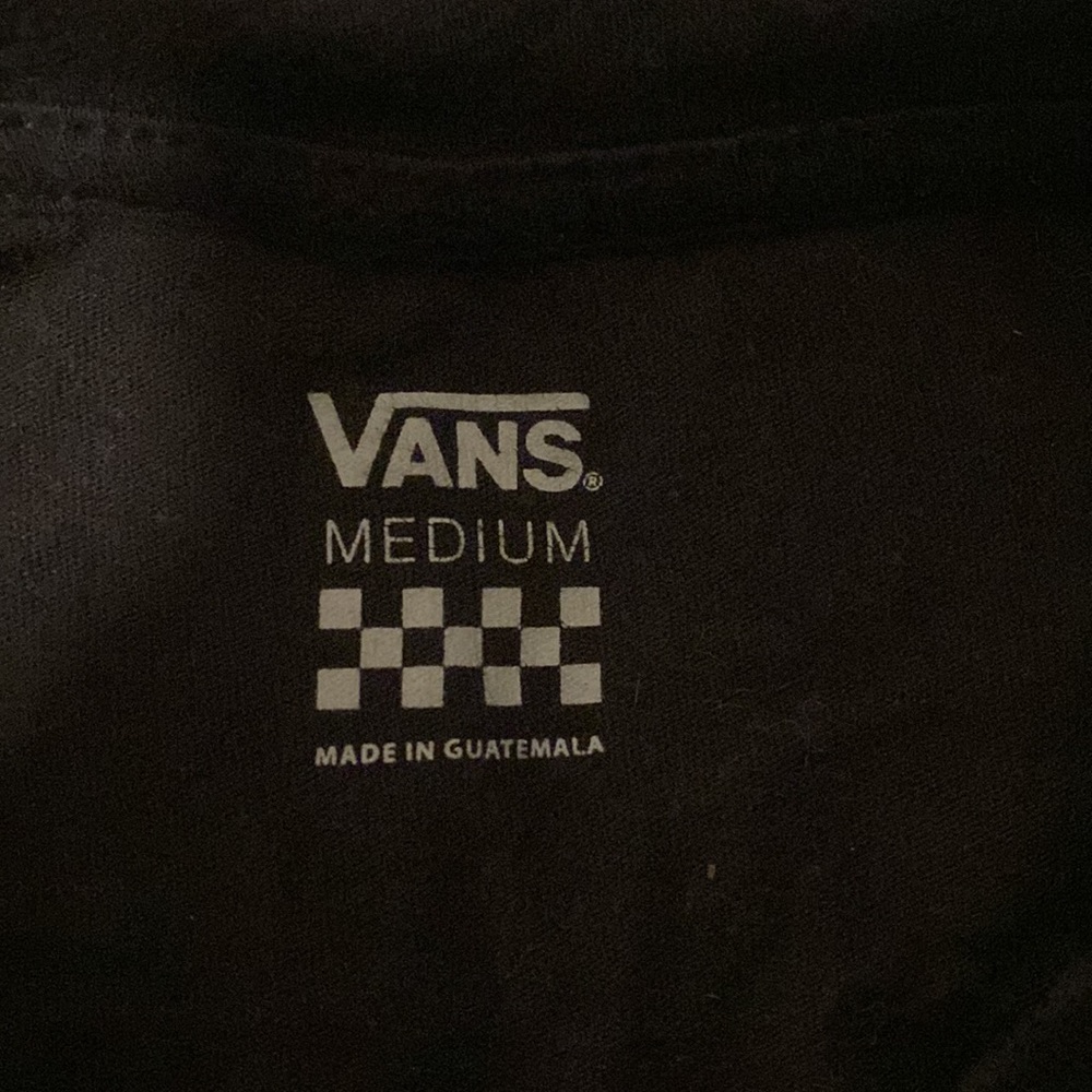 Vans cropped T-shirt size M - Picture 4 of 4